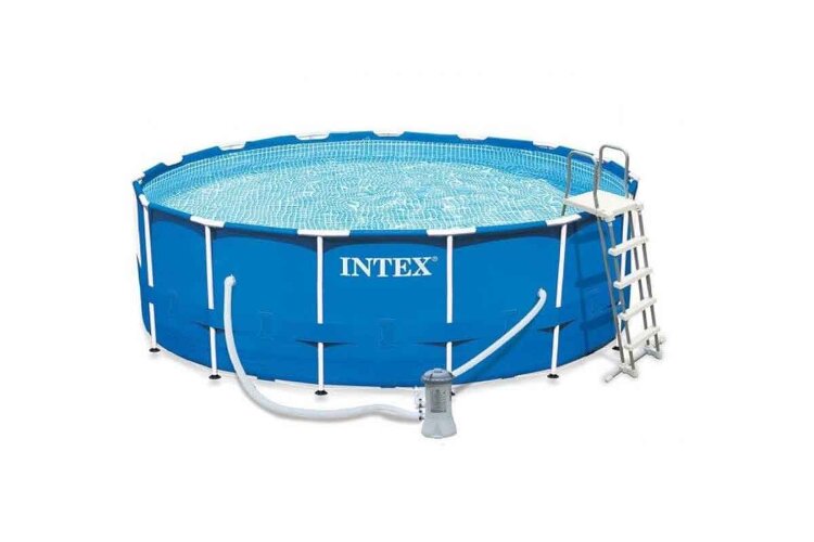 Большой каркасный бассейн INTEX 28242 Metal Frame 457х122 см Большой каркасный бассейн INTEX 28242 Metal Frame 457х122 см