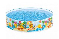 Жесткий бассейн "Пляж" INTEX 58477 122х25 см