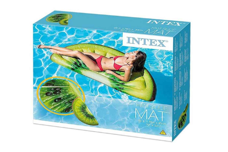 Пляжный матрас-плот "Долька киви" INTEX 58764