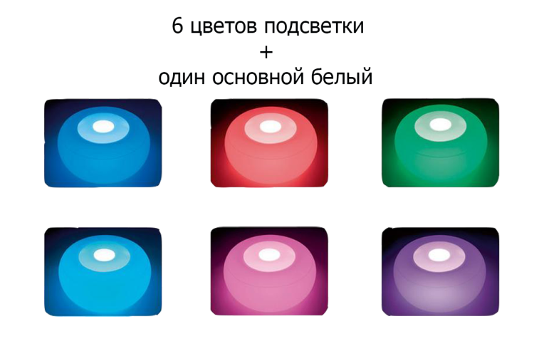 Светодиодная лампа-подушка INTEX 68697