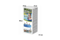 Бассейн каркасный круглый INTEX 28202 Metal Frame 305х76 см