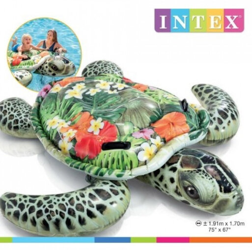 Надувная игрушка "Морская черепаха" INTEX 57555 191х170 см