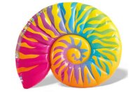 Пляжный надувной матрас-плот "Радужная Ракушка" INTEX 58791 157х127х25 см