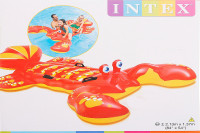 Детский надувной плотик "Лобстер" INTEX 57528 213х137 см