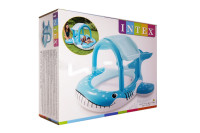 Детский надувной бассейн с навесом "Кит" INTEX 57125 211х185х109 см