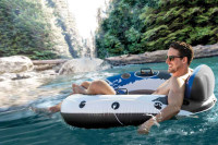 Надувное кресло "River Run 1" INTEX 58825 135х135 см