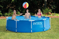 Бассейн каркасный круглый INTEX 28200 Metal Frame 305х76 см