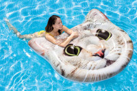 Пляжный надувной матрас «Кот» INTEX 58784(Скидка - Акция) 130х137х23 см