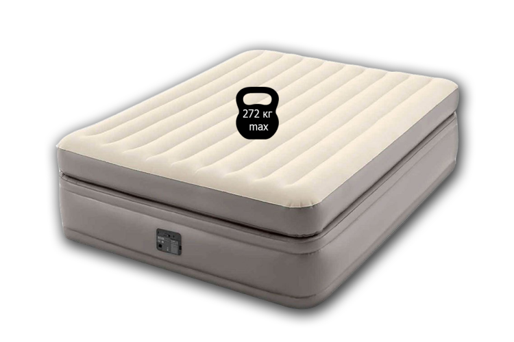 Двуспальная надувная кровать INTEX 64164 Prime Comfort Queen 152х203х51 см
