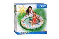 Детский надувной бассейн с цветочками INTEX 57427 112х25 см