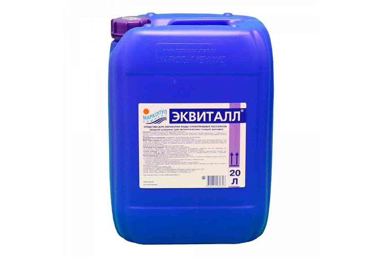 М81 Маркопул Кемиклс ЭКВИТАЛЛ коагулянт (осветлитель) ударного действия 20л(24кг) М81 Маркопул Кемиклс ЭКВИТАЛЛ коагулянт (осветлитель) ударного действия 20л(24кг)