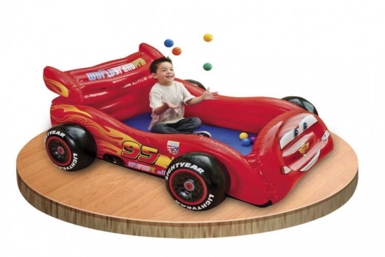 Надувной детский игровой центр "Тачки" INTEX 48668 180х145х71 см