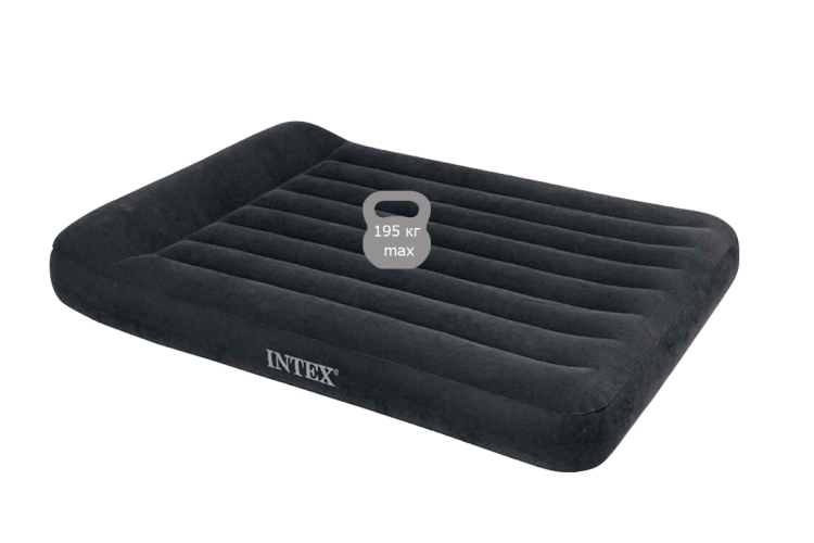 Надувной матрас полуторный INTEX 64148 Pillow Rest Classic Airbed 137х191х25 см