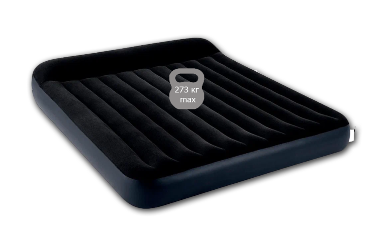 Надувной матрас двуспальный INTEX 64144 Pillow Rest Classic Airbed 183х203х25 см Надувной матрас двуспальный INTEX 64144 Pillow Rest Classic Airbed 183х203х25 см