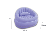 Детское надувное кресло INTEX 68563(помятая упаковка) 102х92х65 см