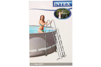 Лестница для бассейна с площадкой INTEX 28074