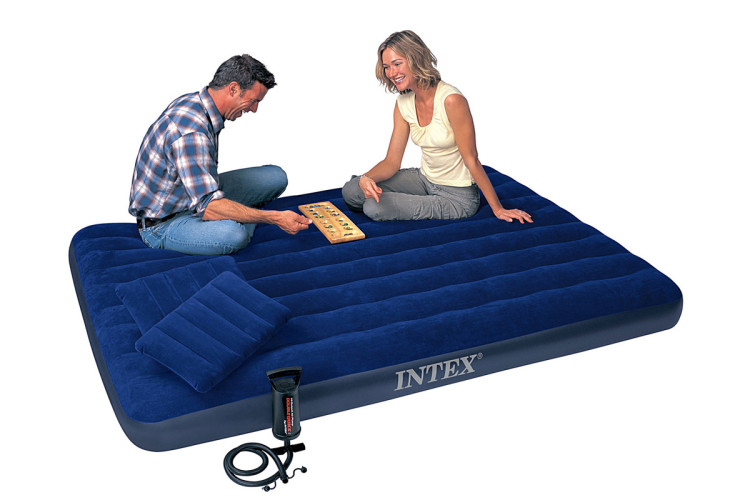 Надувной матрас двуспальный INTEX 64765 Classic Downy Airbed 152х203х25 см Надувной матрас двуспальный INTEX 64765 Classic Downy Airbed 152х203х25 см